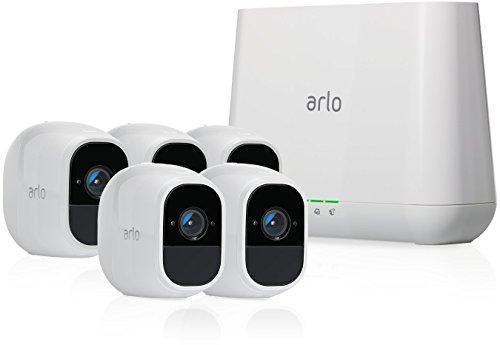 Arlo Pro 2 - Wireless Home Security Camera System with Siren | Rechargeable, Night vision, Indoor/Outdoor, 1080p, 2-Way Audio, Wall Mount | Cloud Storage Included | 2 camera kit (VMS4230P)