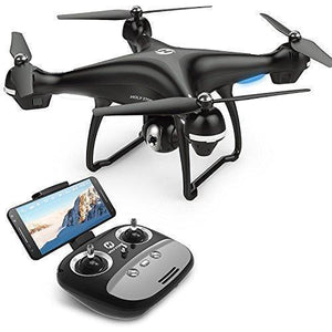 Holy Stone GPS FPV RC Drone HS100 with Camera Live Video 1080P HD and GPS Return Home Quadcopter with Adjustable Wide-Angle WIFI Camera Follow Me, Altitude Hold, Intelligent Battery Long Control Range